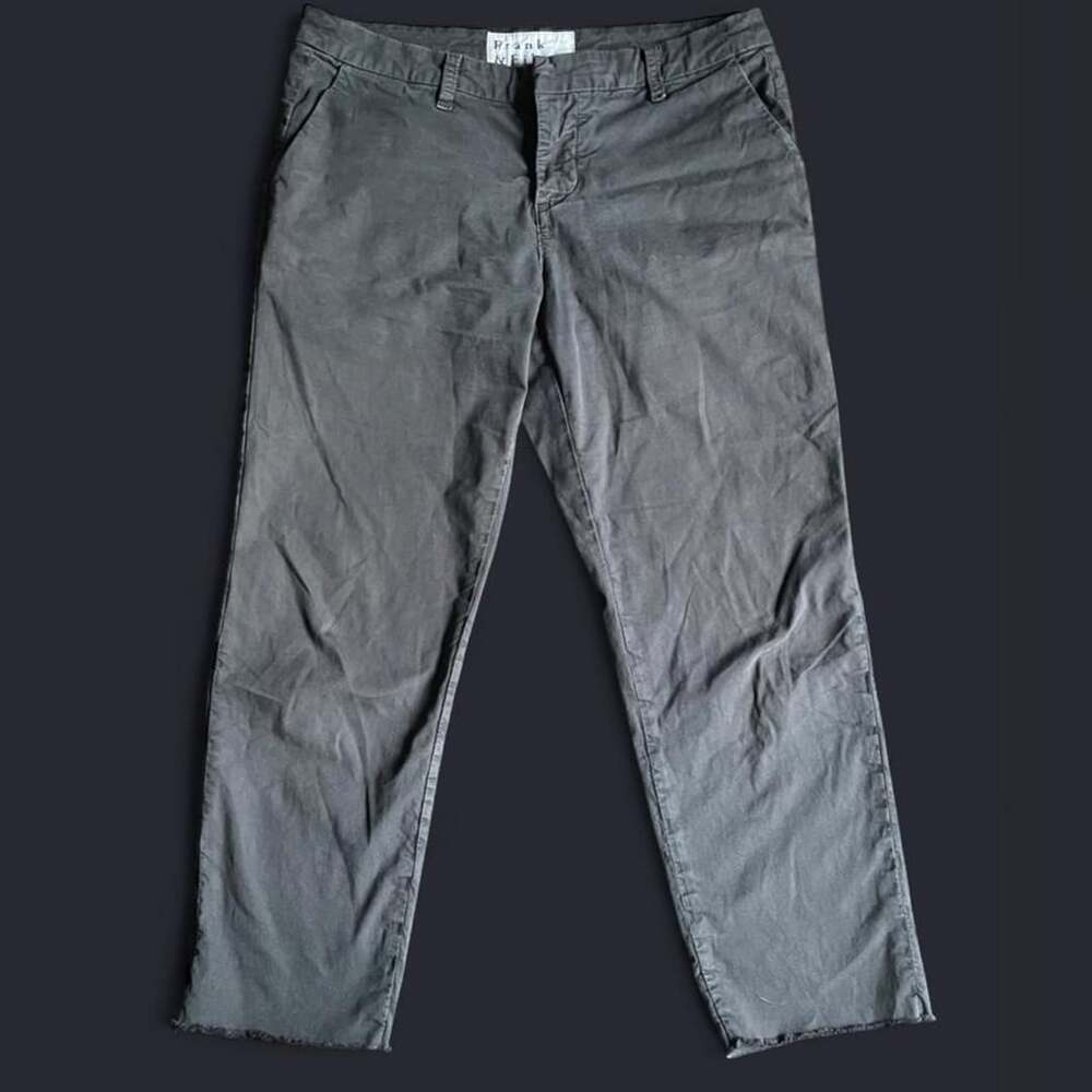Frank and Eileen Pants Size 8 24 inseam Wicklow Gray Black
